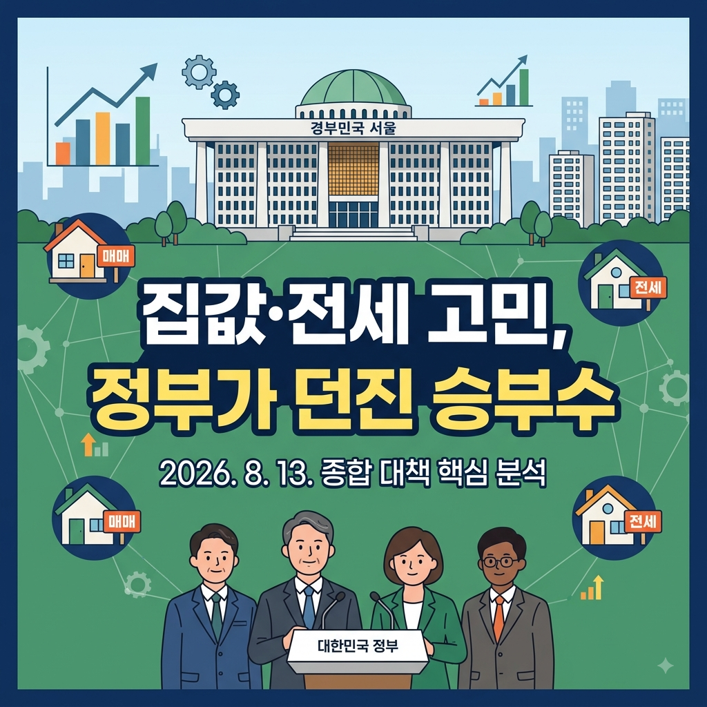 정부 주택 신속공급 대책과 부동산 금융 종합대책 핵심 총정리